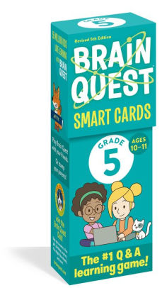 BRAIN QUEST 5TH GRADE SMART CARDS REVISED 5TH ED. - BISHAY. SUSAN; FEDER.
